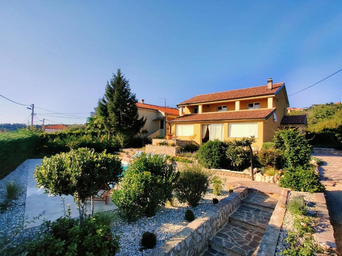 *****Pool House With Beautiful Seaview,Big Garden And Old Tavern***** Rijeka Bagian luar foto
