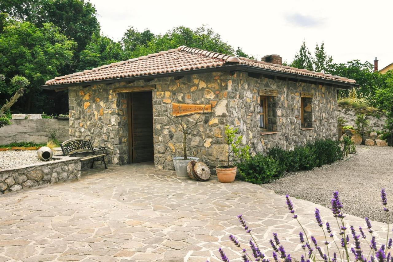 *****Pool House With Beautiful Seaview,Big Garden And Old Tavern***** Rijeka Bagian luar foto