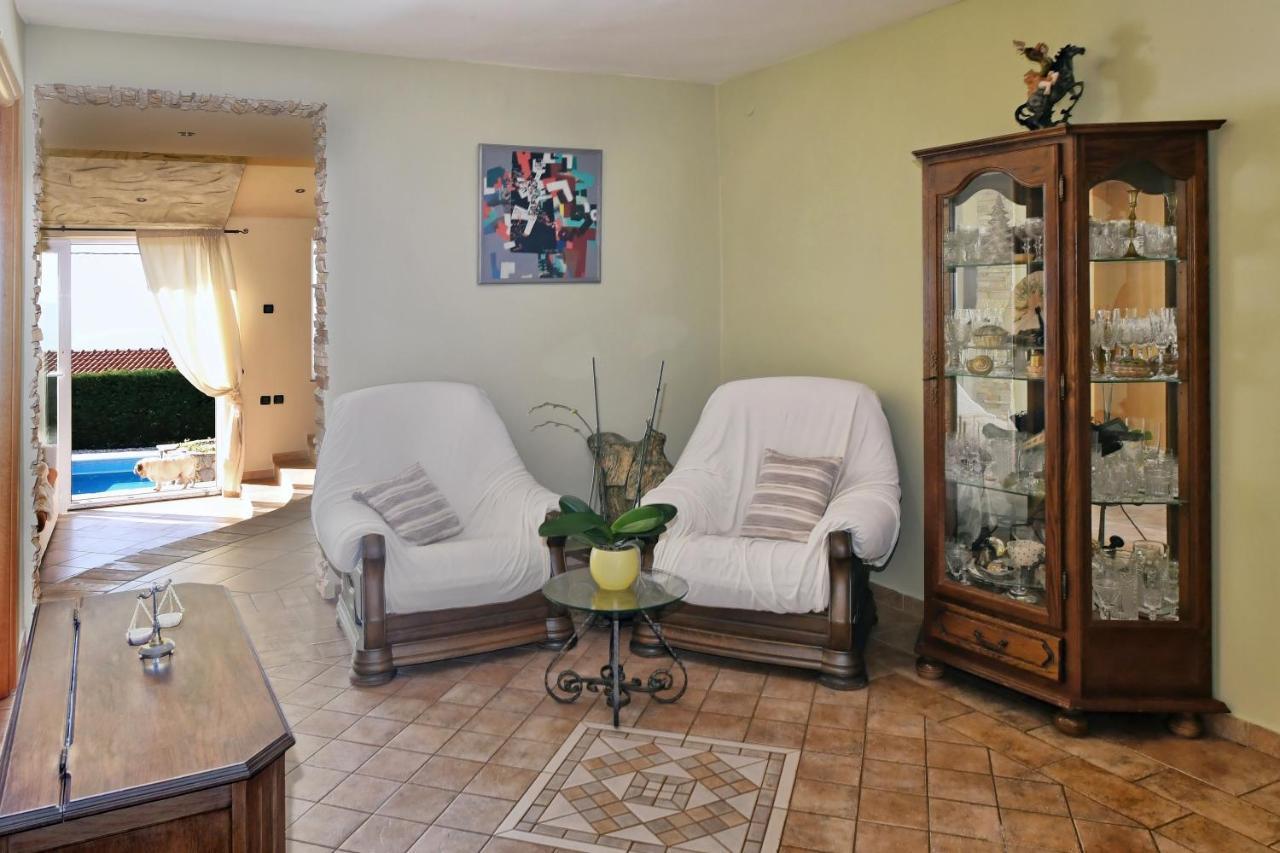 *****Pool House With Beautiful Seaview,Big Garden And Old Tavern***** Rijeka Bagian luar foto